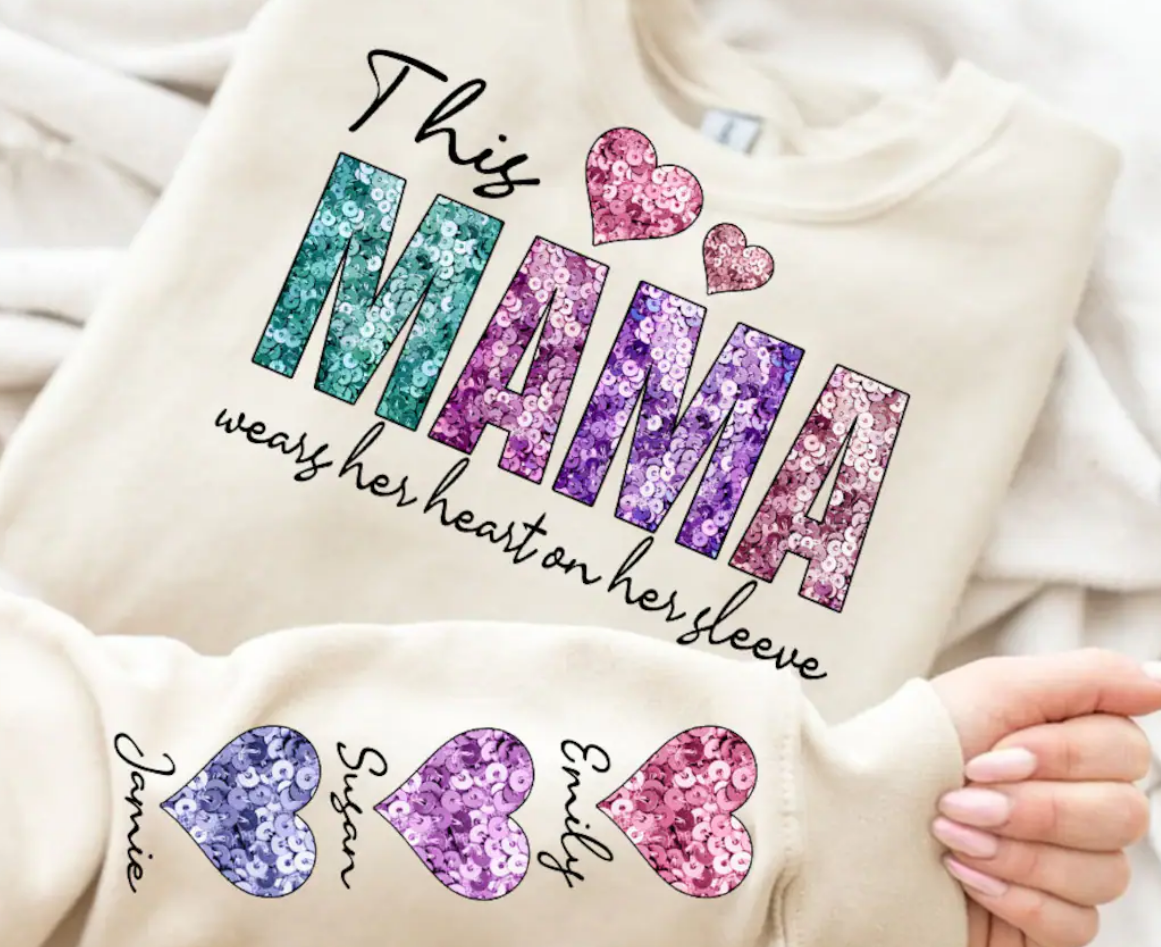 "This MAMA wears her heart on her sleeve" Transfer