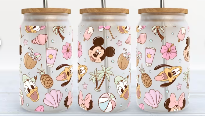 "Mouse & Friends" UV-Transfer