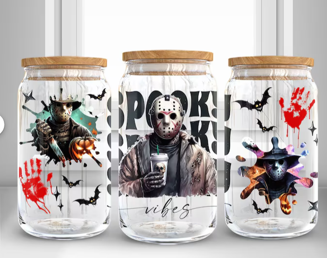 "Spooky Jason" UV-Transfer