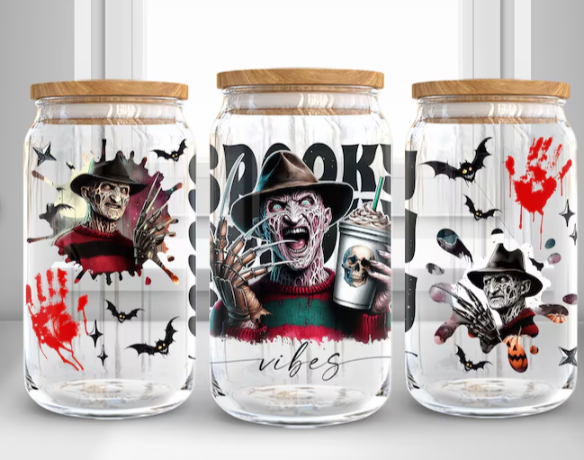 "Spooky Freddy" UV-Transfer