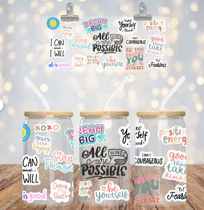 "All Things Are Possible" Uv-Transfer