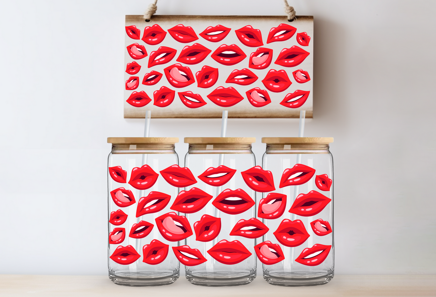 "Kisses" Uv-Transfers