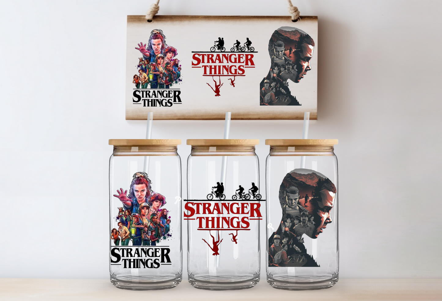 "Stranger" Uv Cup Wrap