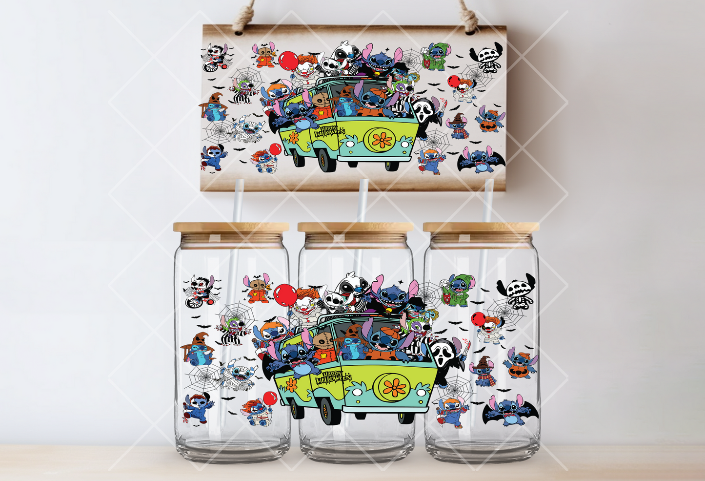 "Horror Characters" Uv-Transfer