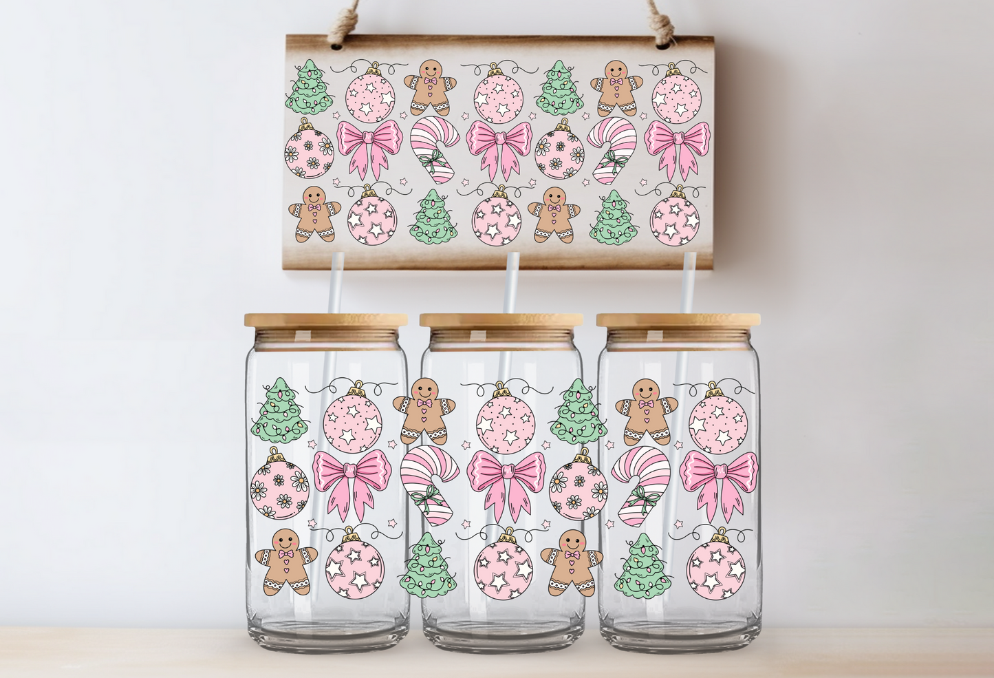 "Christmas Ornaments" Uv-Transfer