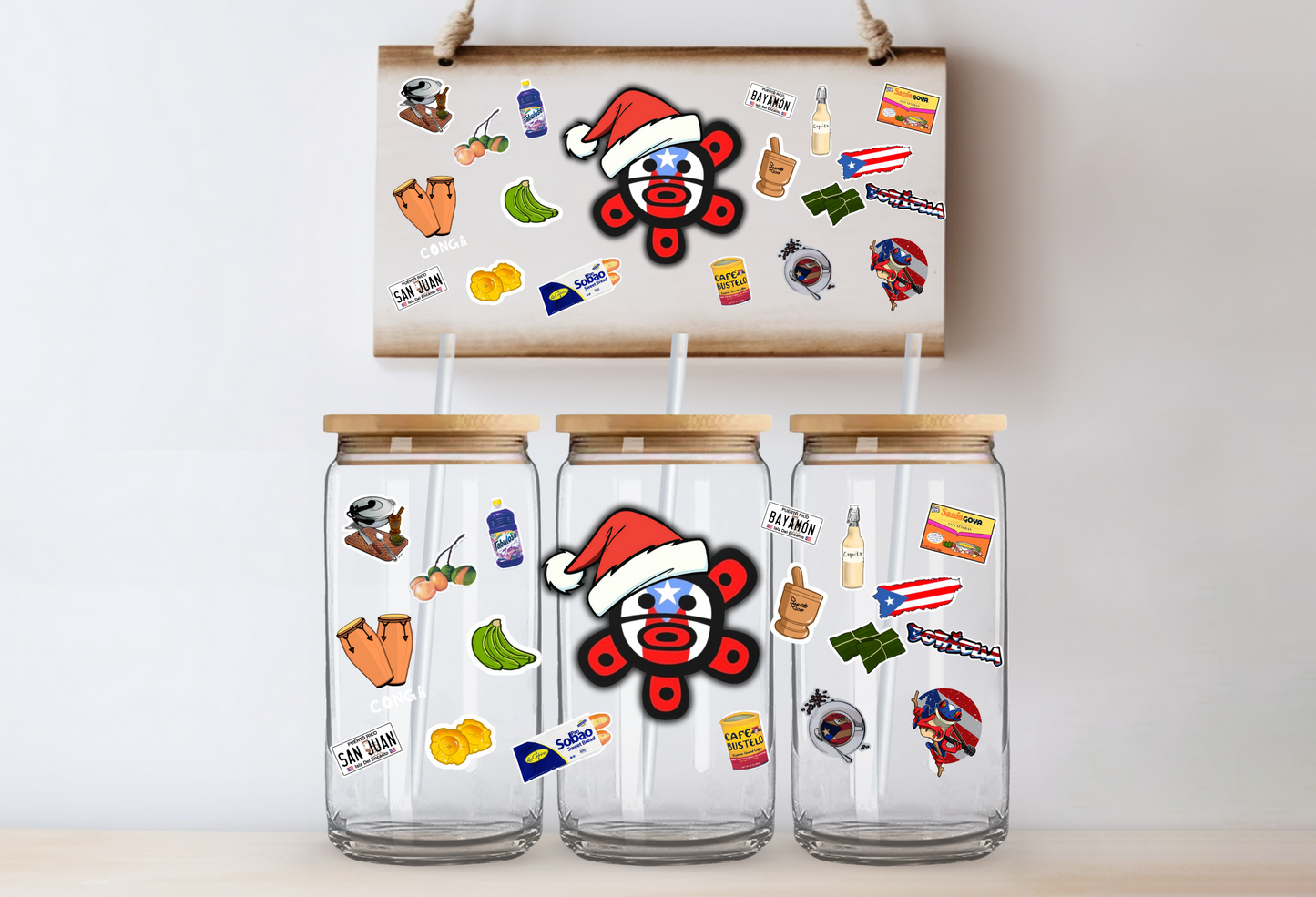 "Puerto Rico" Uv-Transfer