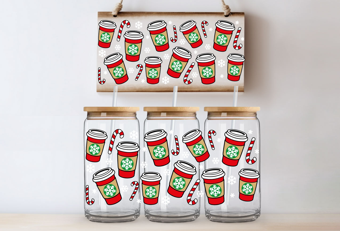 "X-MAS Cup" Uv-Transfer