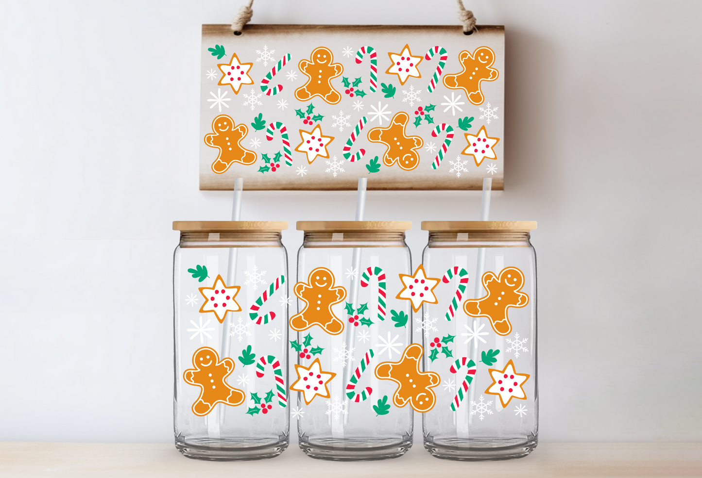 "Ginger Bread" Uv-Transfer