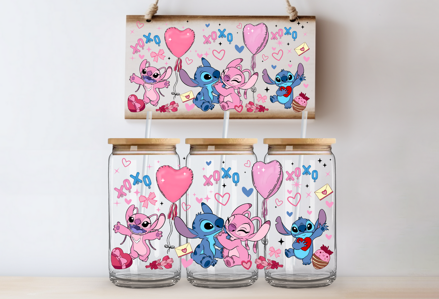 "XOXO Character" Uv-Transfer