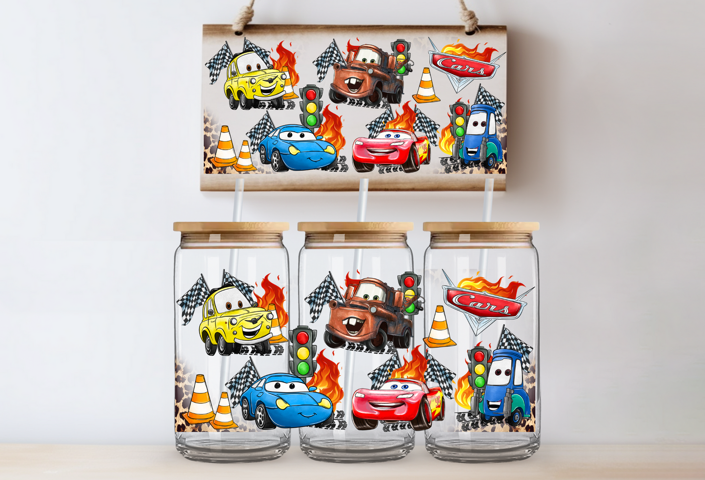 "Cars & Truck" Uv-Transfer