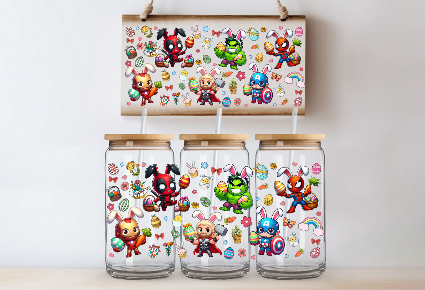 "Easter Characters" Uv-Transfer