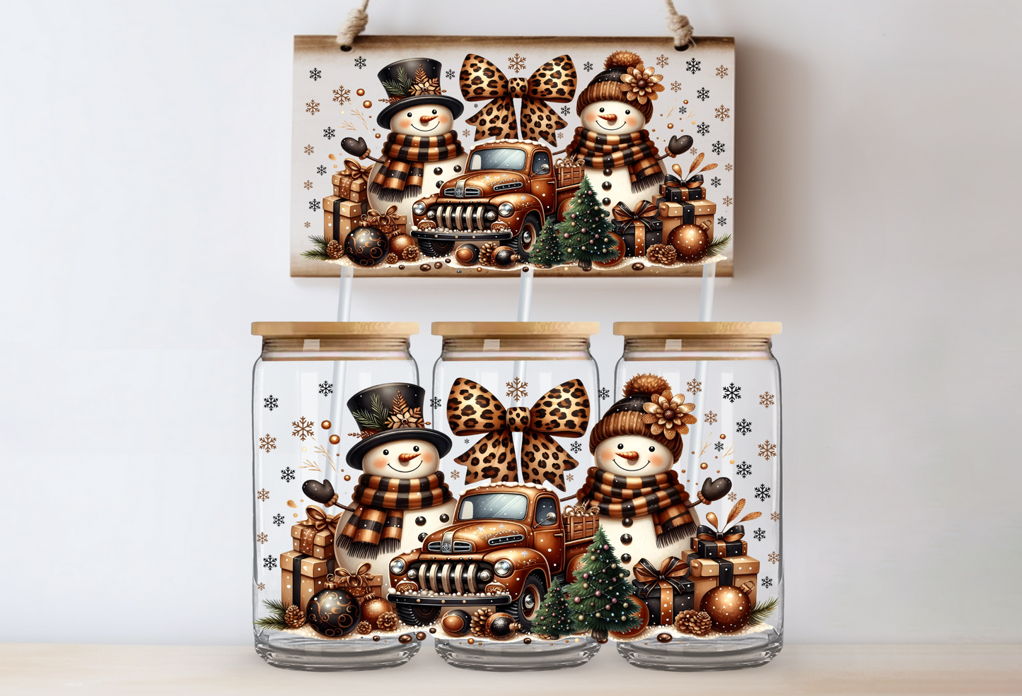 "Snow & Truck" Uv-Transfer