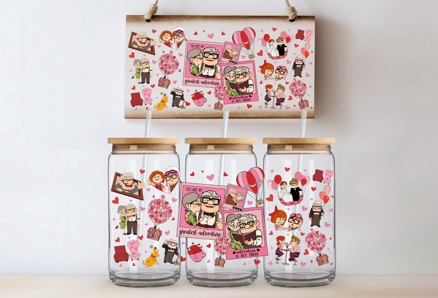 "Valentine Love" Uv-Transfer