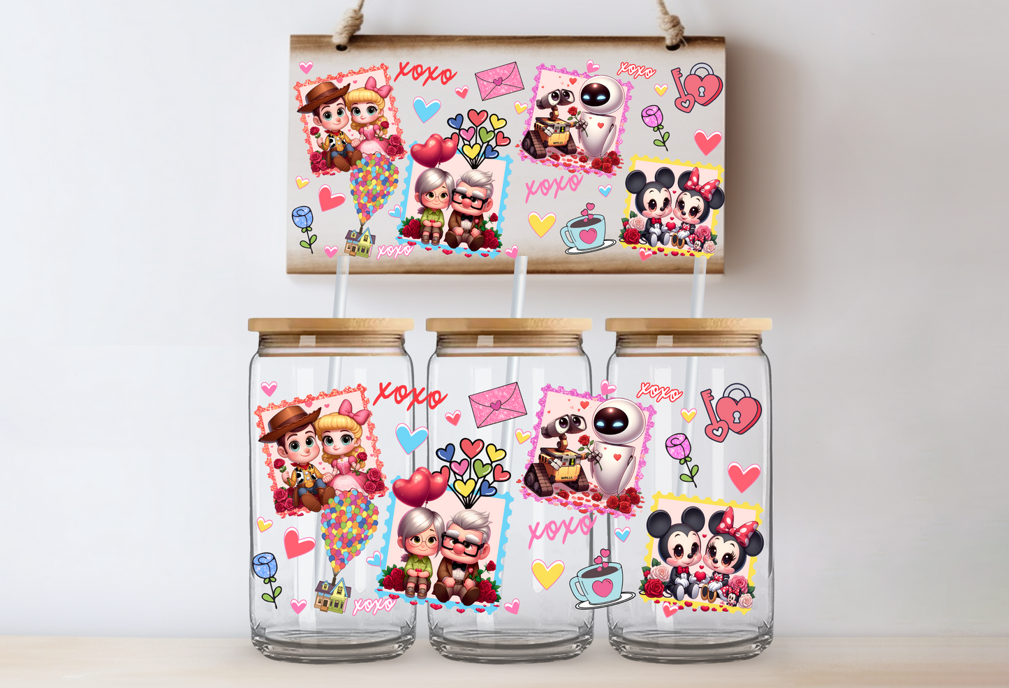 "Valentine Love" Uv-Transfer