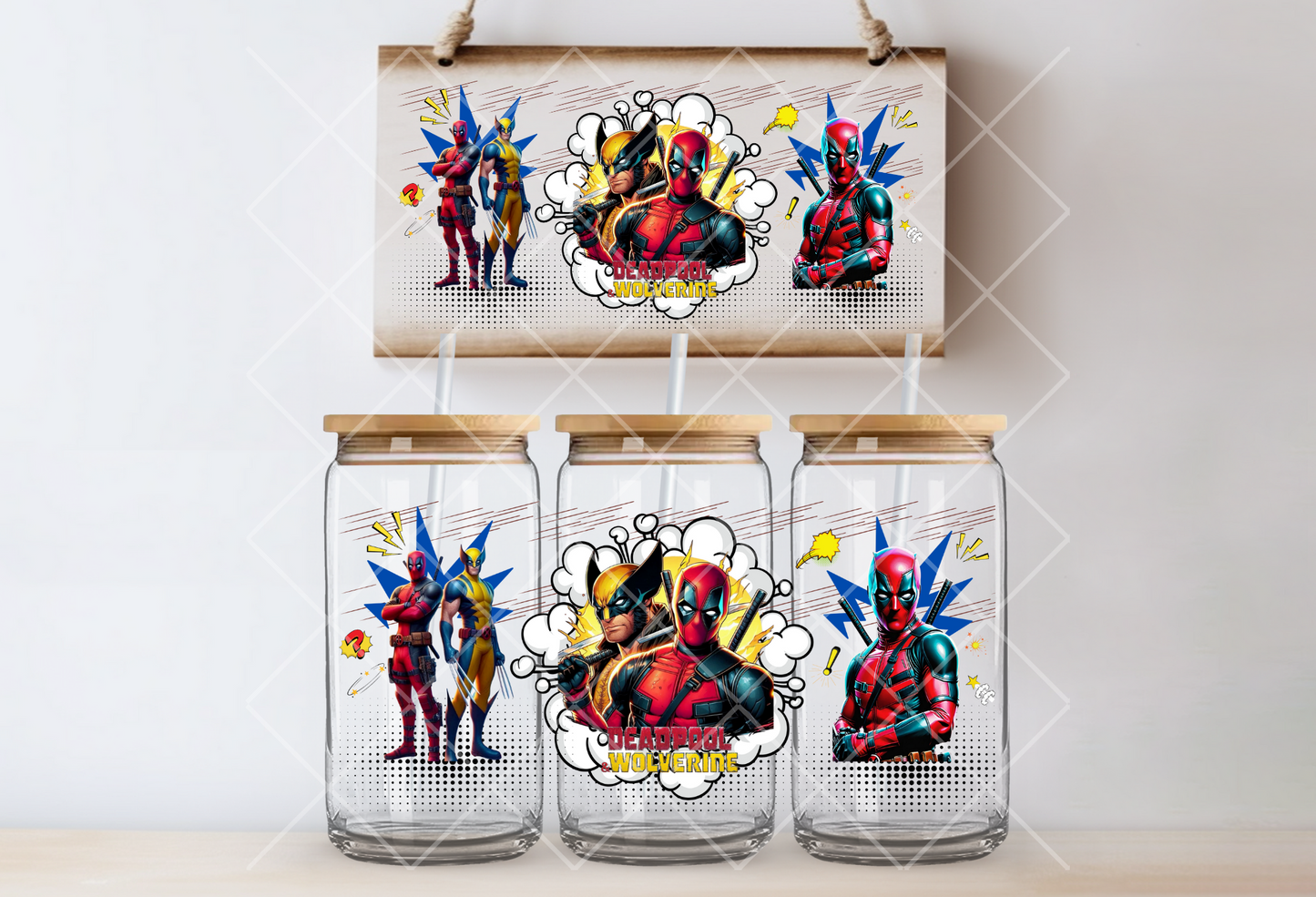 "DeadPool & Wolverine" Uv-Transfer