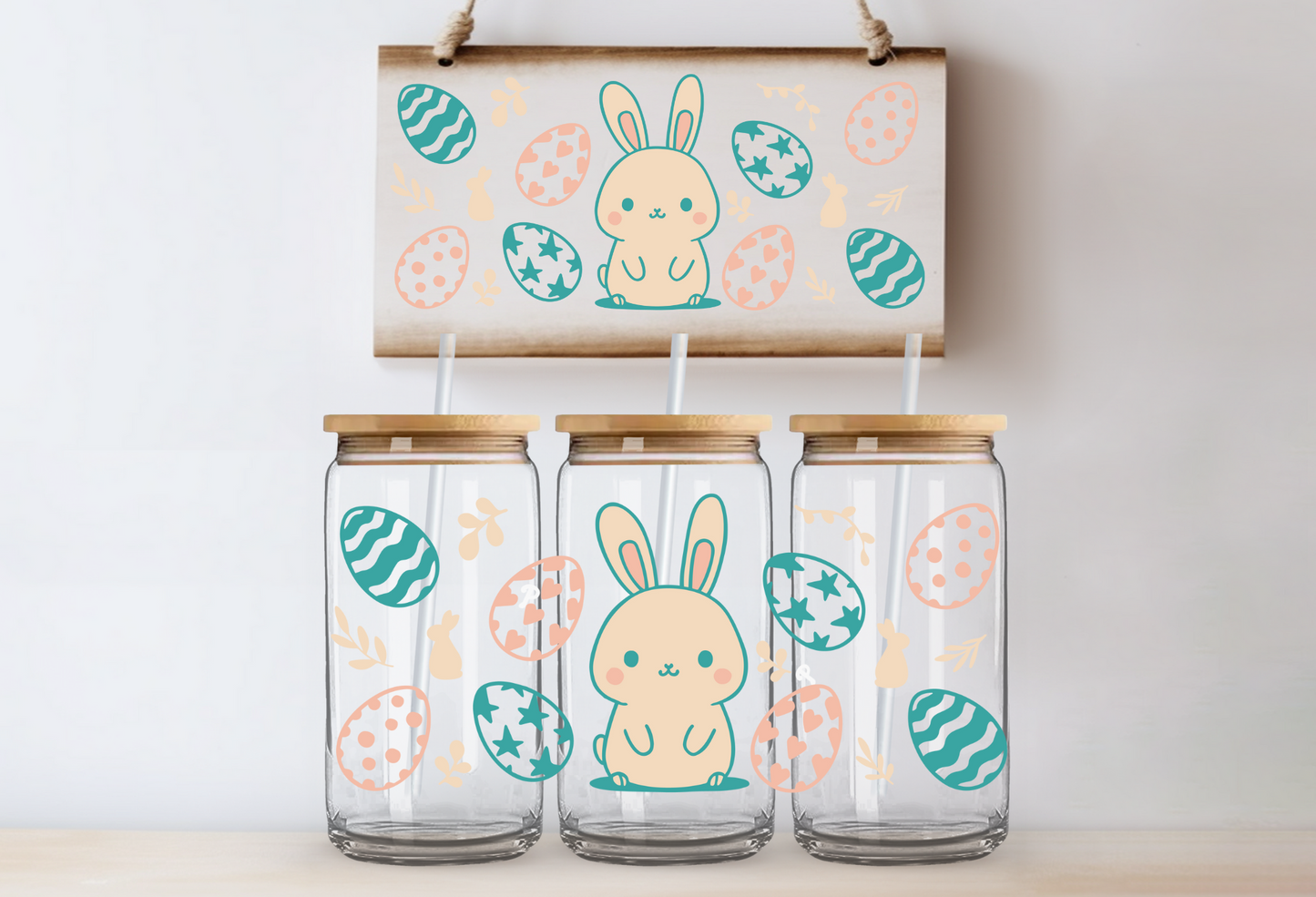 "Easter Bunny" Uv-Transfer