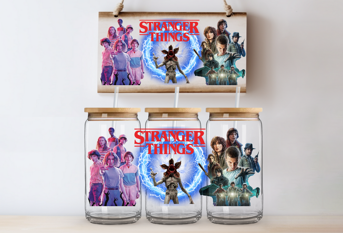 "Stranger Things" Uv-Cup Wrap