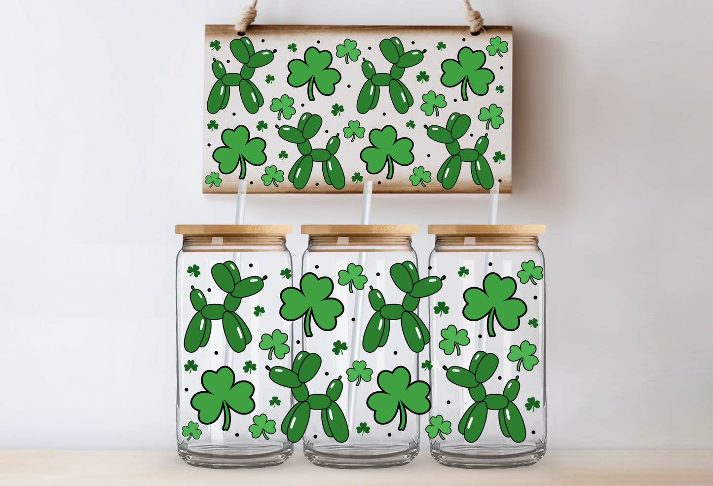 "Shamrock" Uv Cup-Wrap