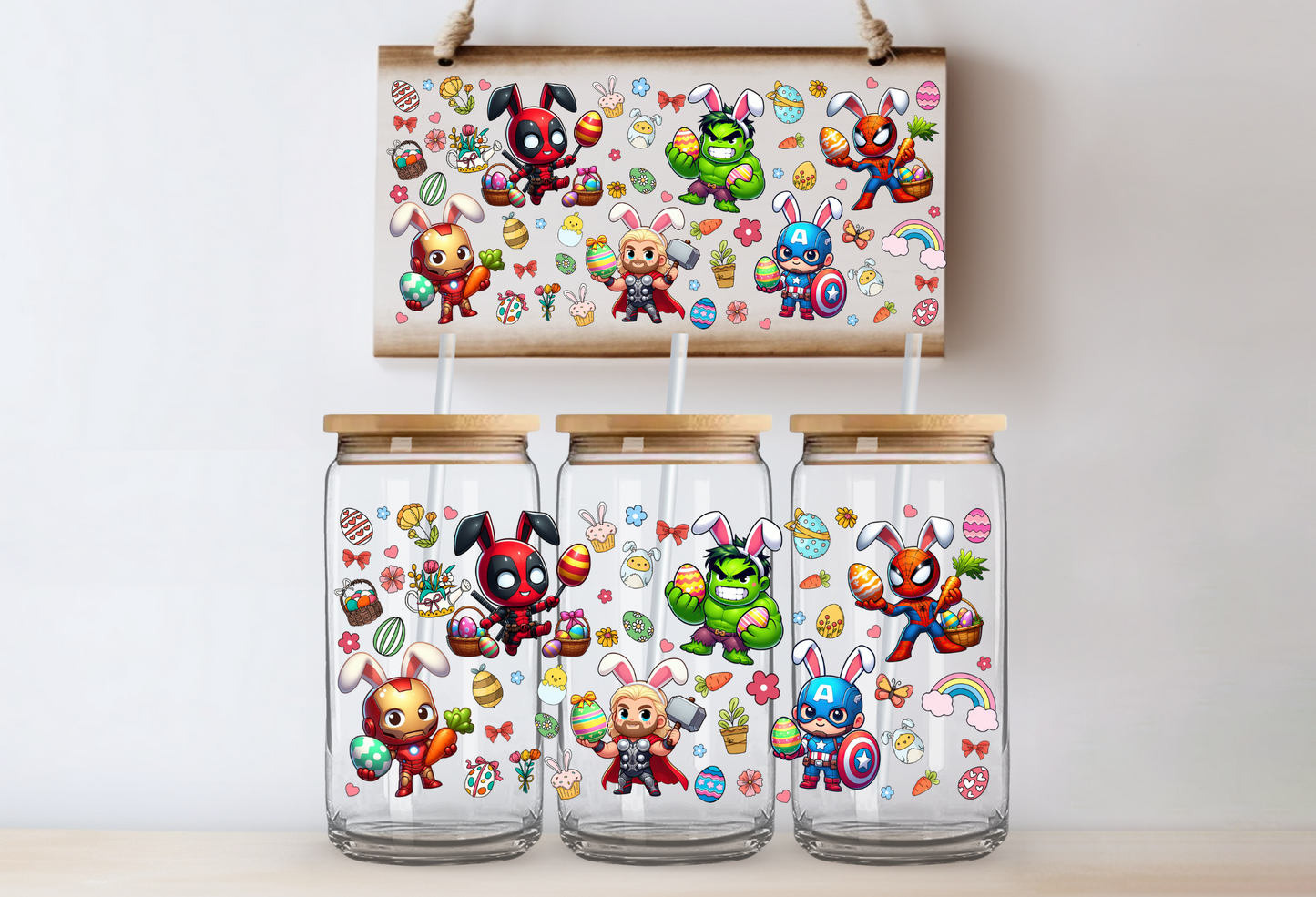 "Easter Characters" Uv-Transfer