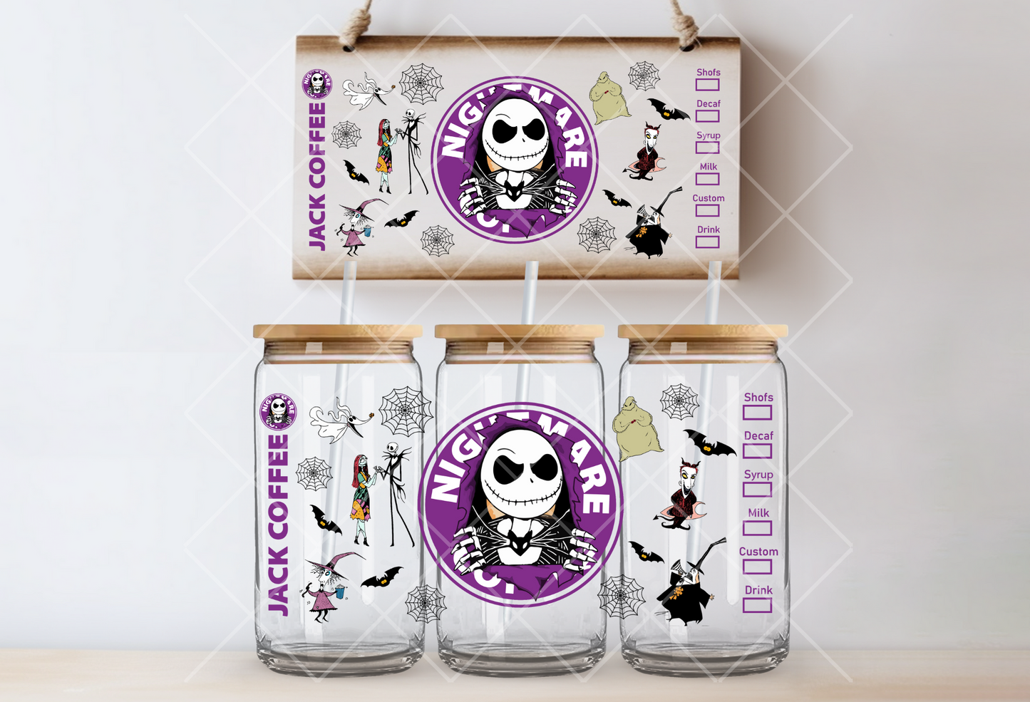 "Jack Coffee" Uv-Transfer