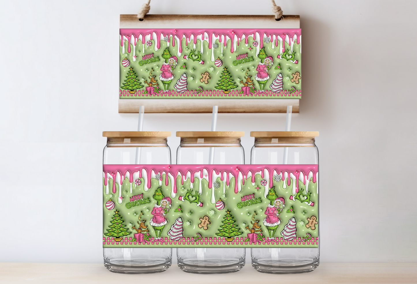 "3D Xmas" Uv-Transfer