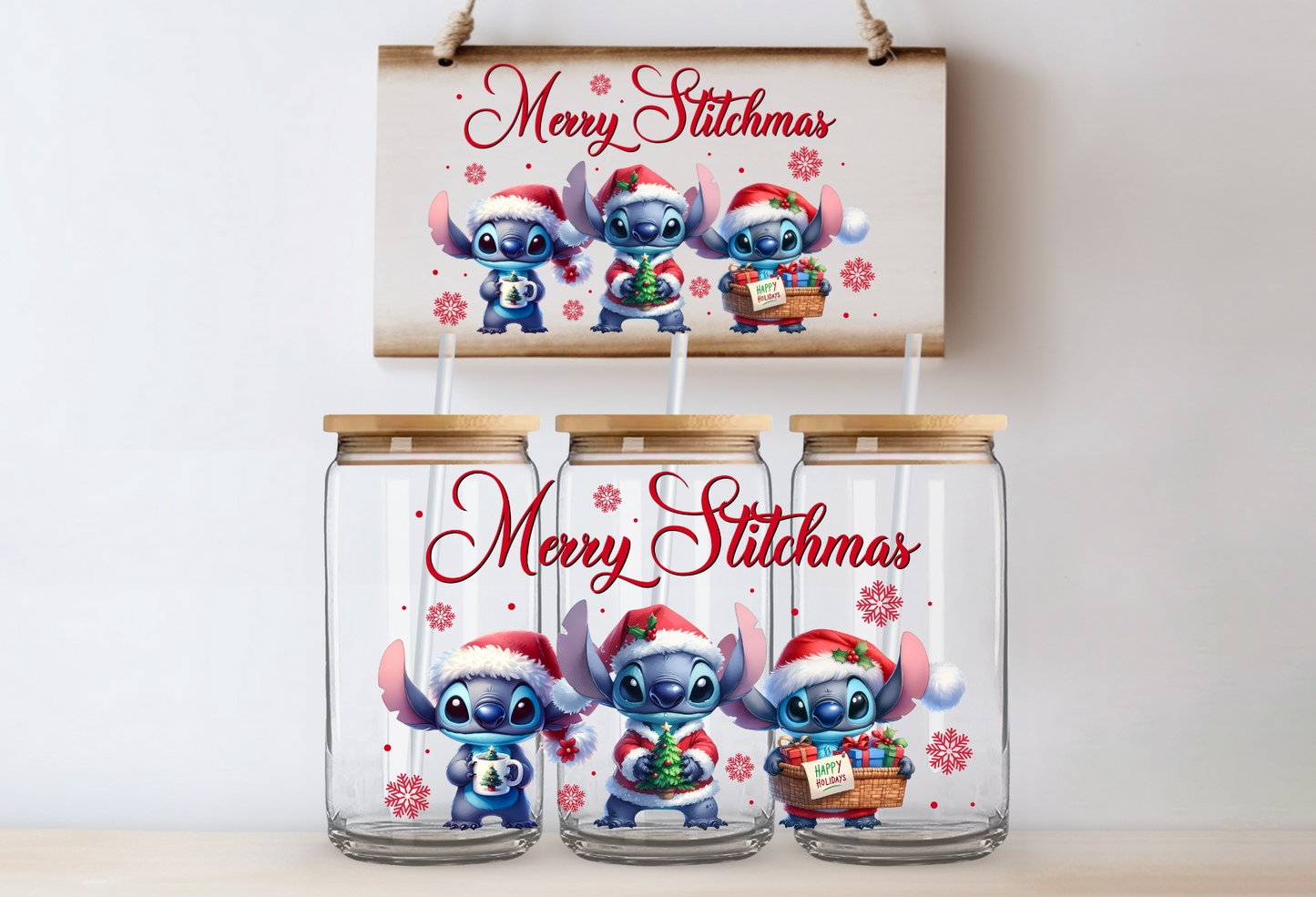 "Merry StitchXmas" Uv-Transfer