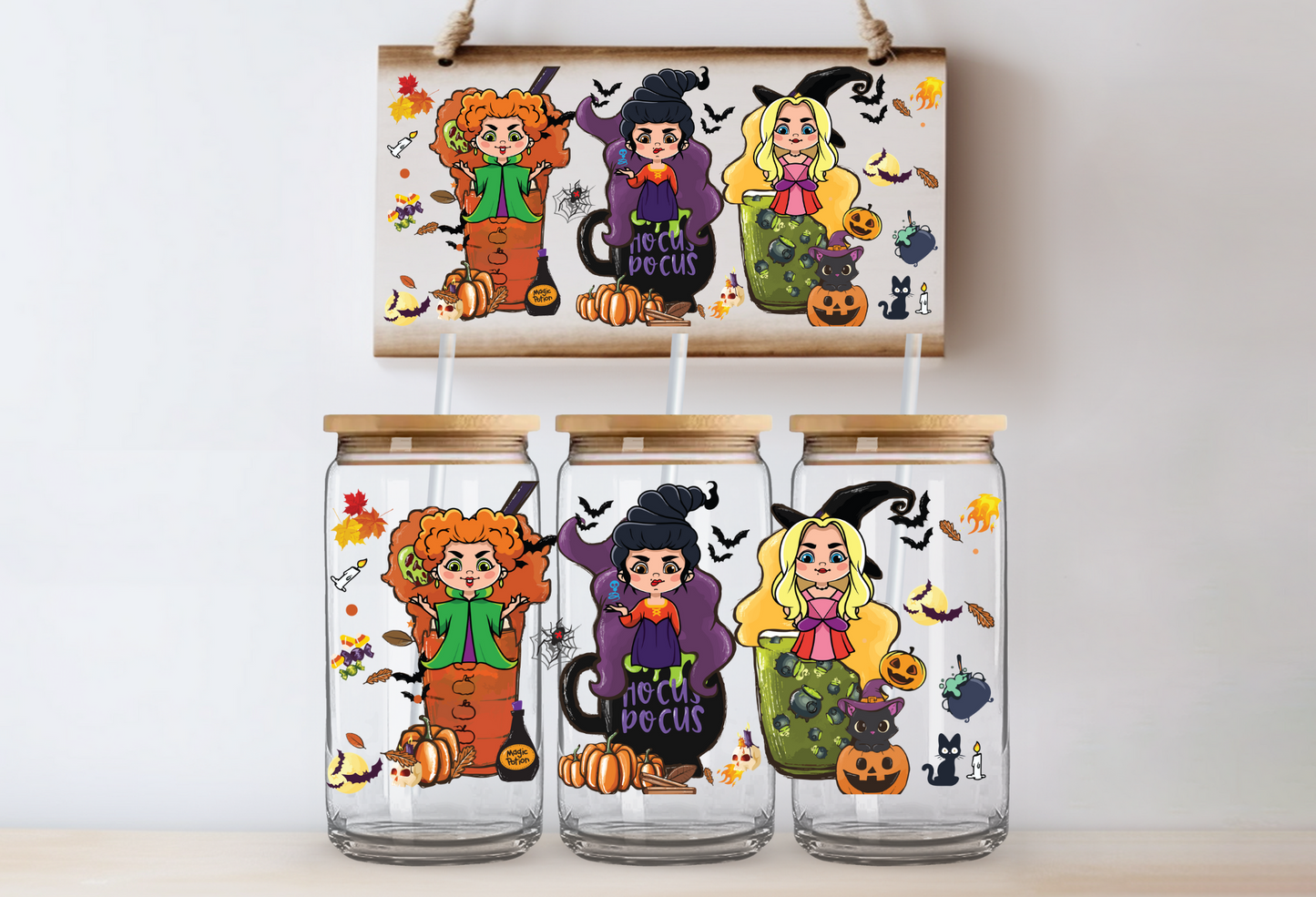 "Hocus Pocus" Uv-Transfer