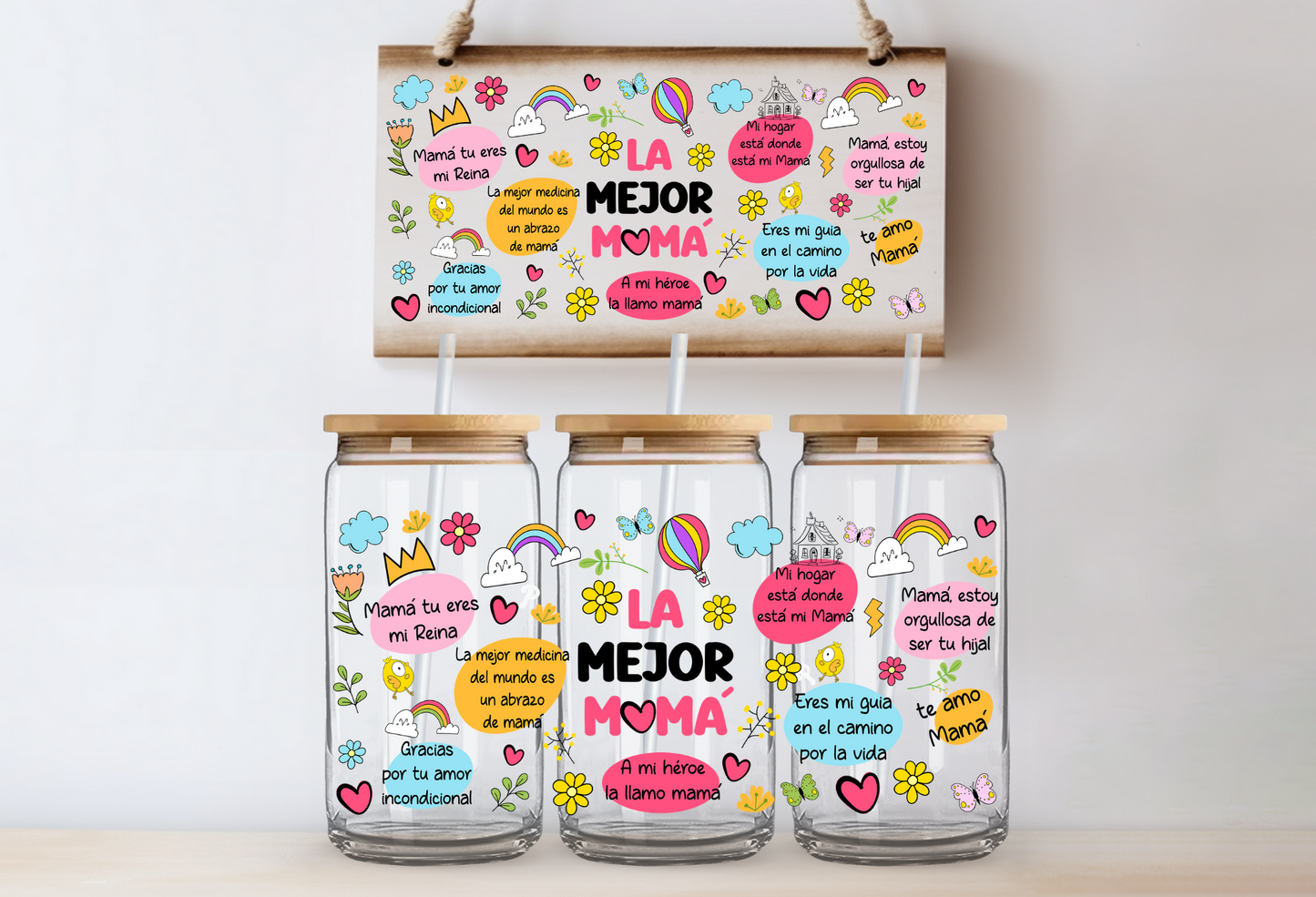 "LA MEJOR MAMA" Uv-Transfers