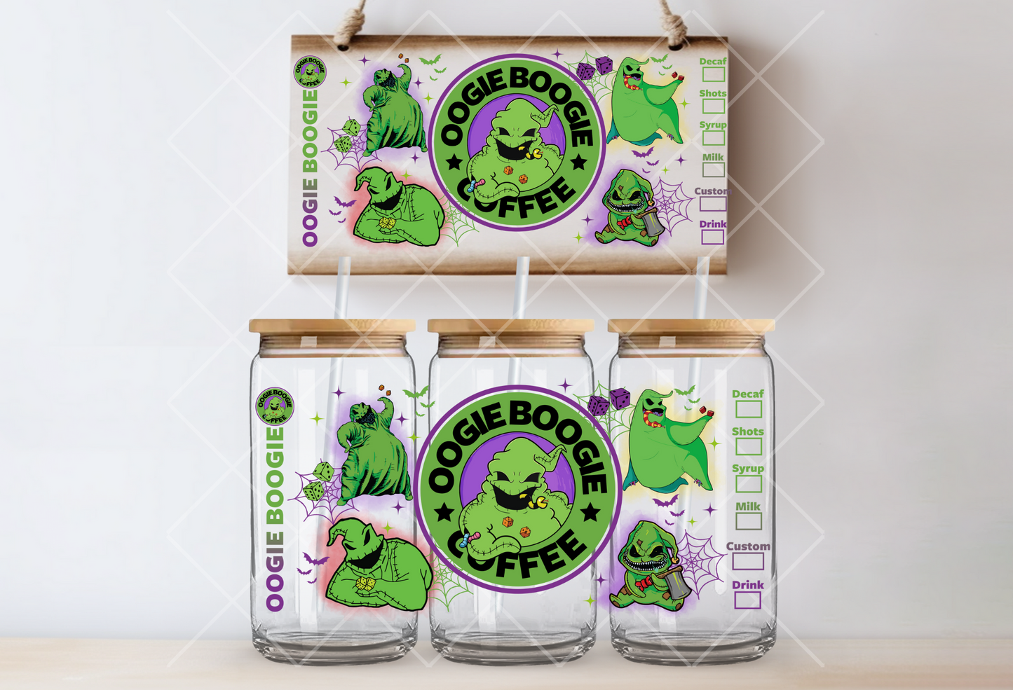 "Oogie Boogie" Uv-Transfer