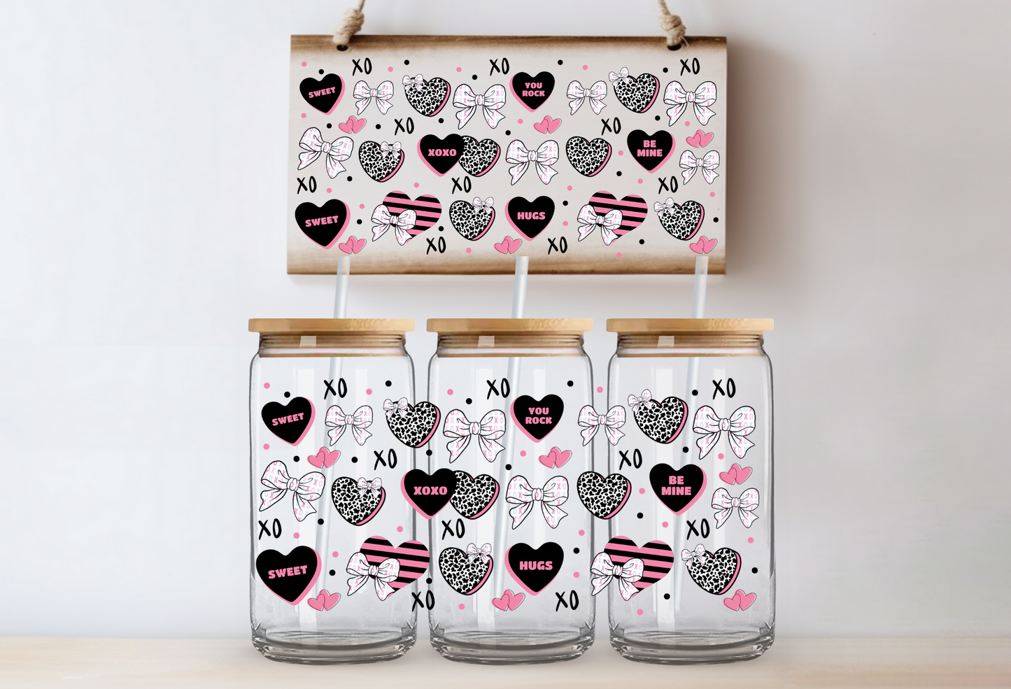 "XOXO" Uv-Transfer