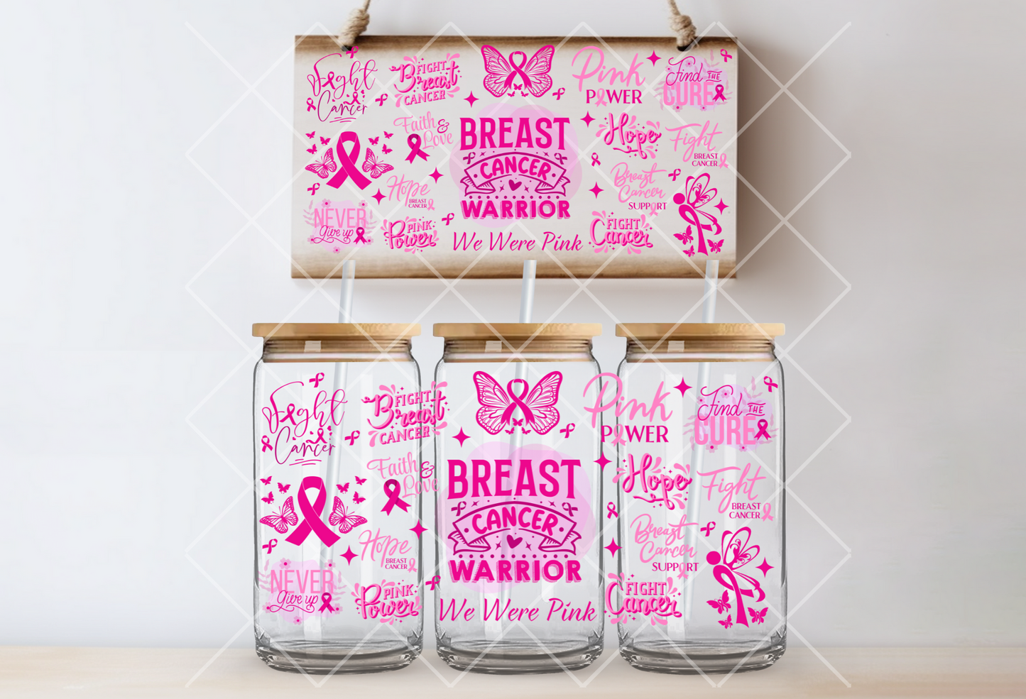 "Breast Cancer Awareness" Uv-Transfer