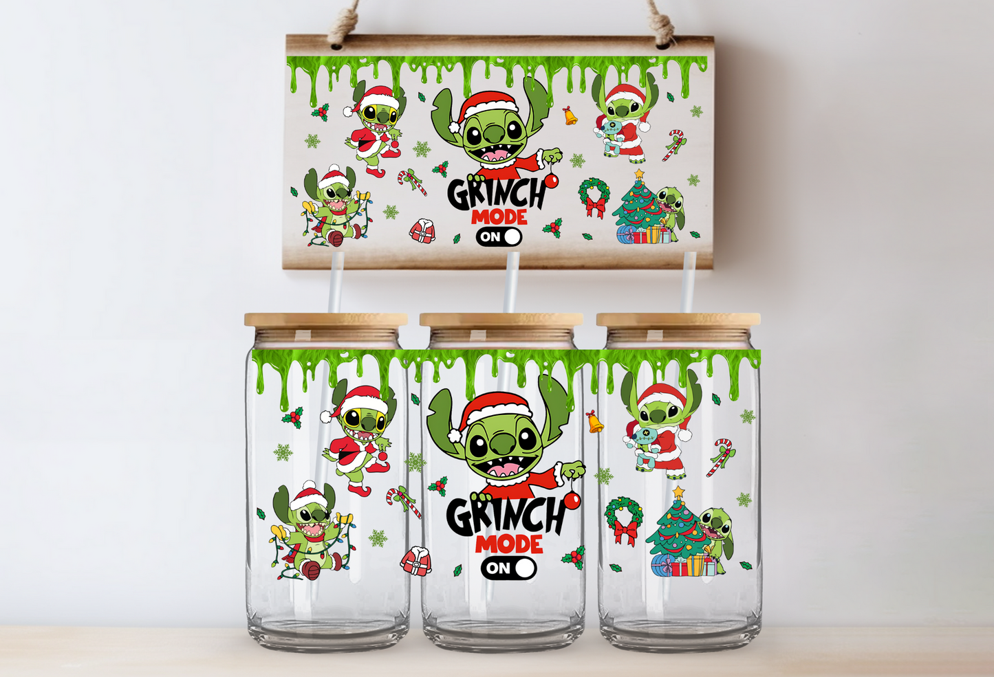 "Xmas Cartoon" Uv-Transfer