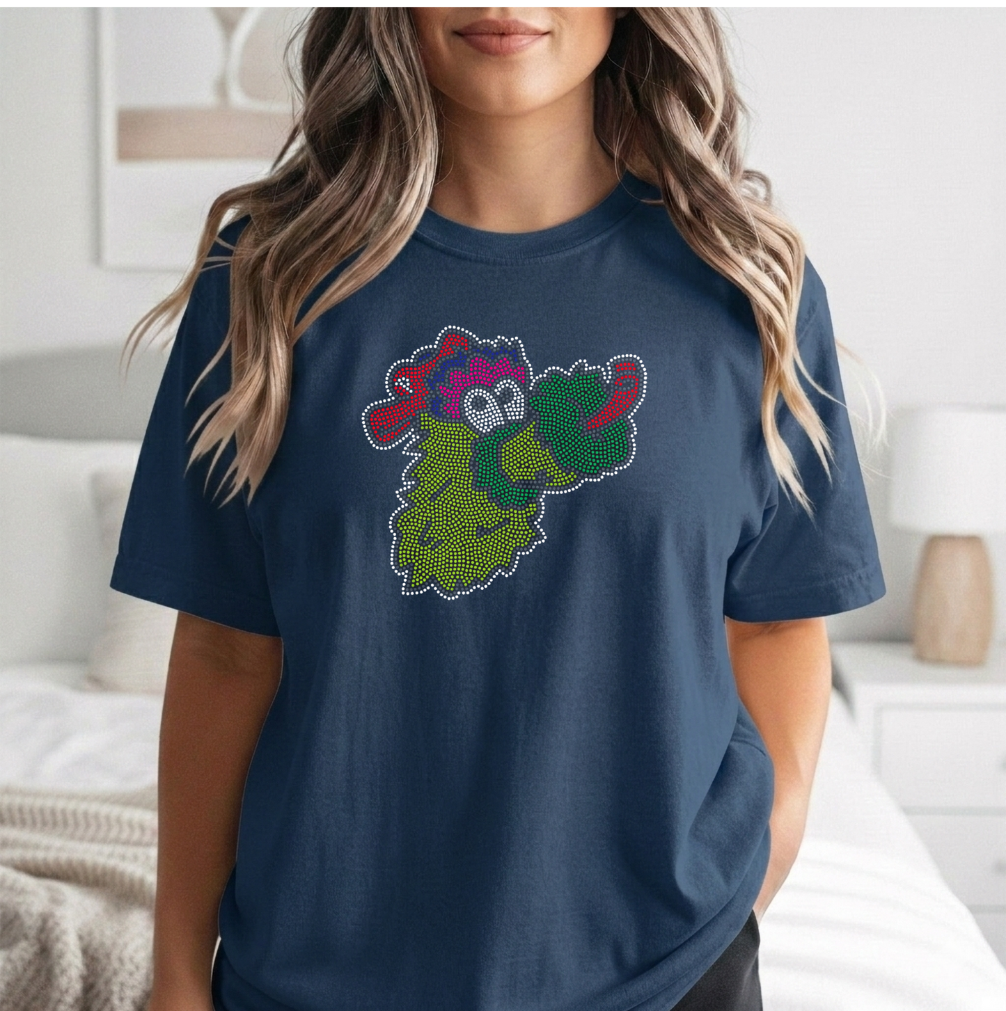"Green Guy" Spangle Transfer