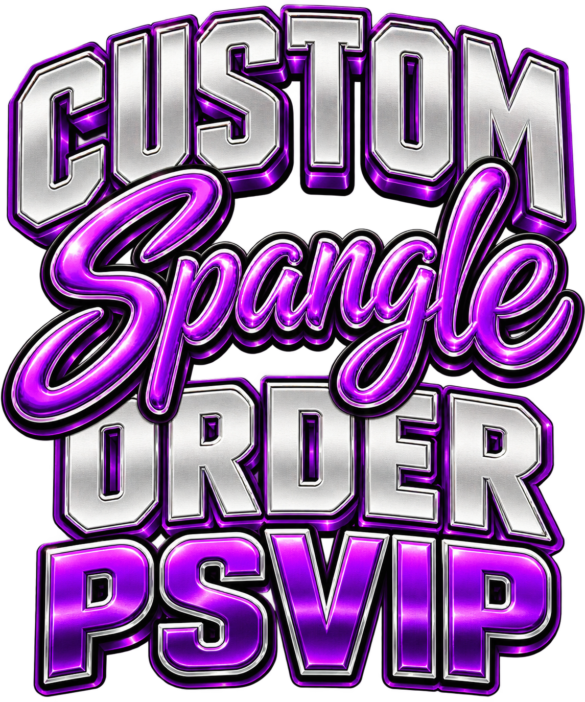 "PSVIP CUSTOM" Spangle Transfer
