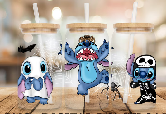 "Halloween Spooky" UV-Transfer