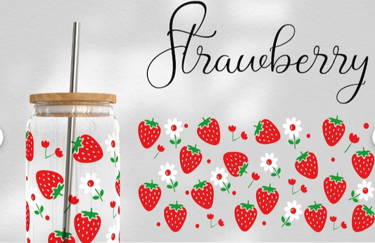 "Strawberry" UV-Transfer