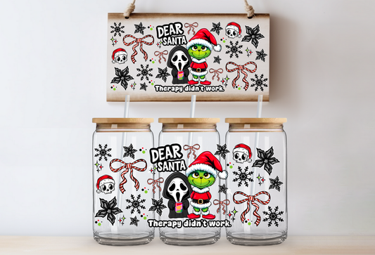 "Dear Santa" Uv-Transfer