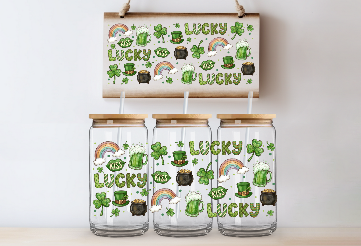 "Lucky" Uv Cup-Wrap