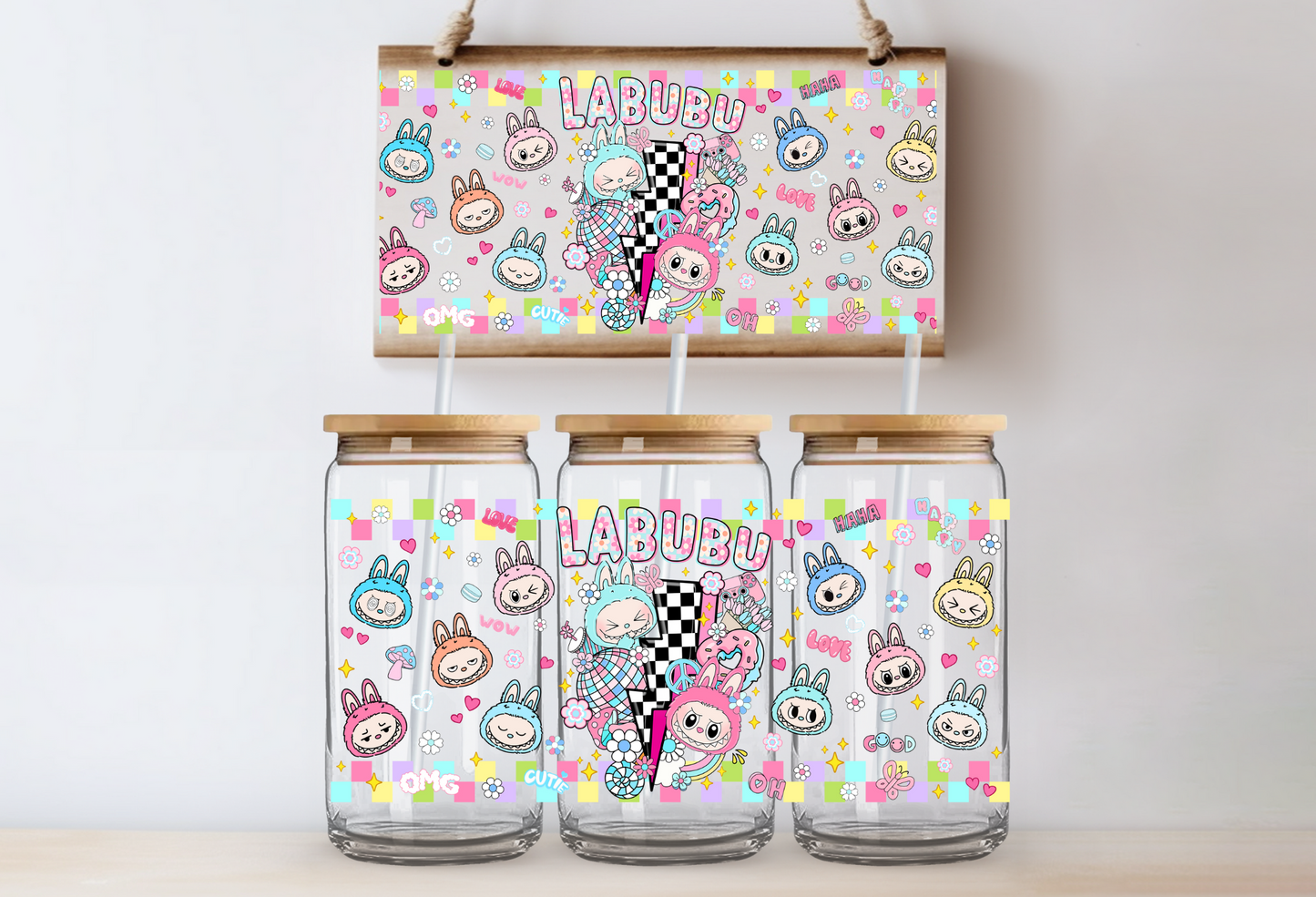 "Labubuu" Uv-Transfer