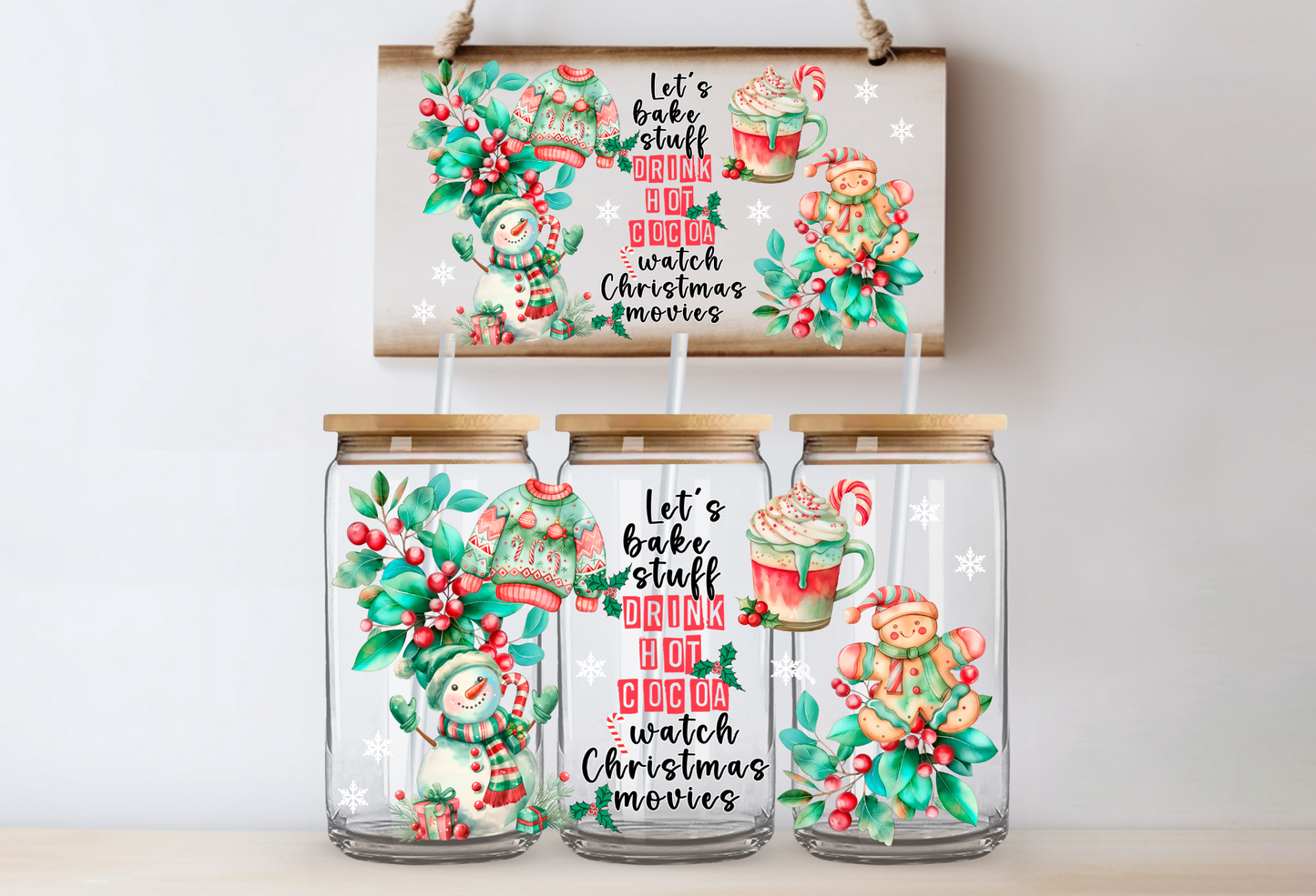 "Let's Bake Stuff" Uv-Transfer