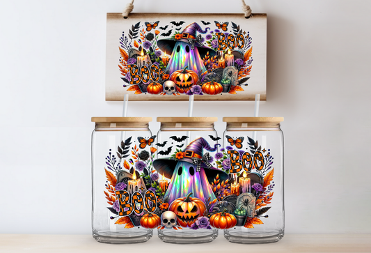 "BOO Halloween" UV Cup Wrap