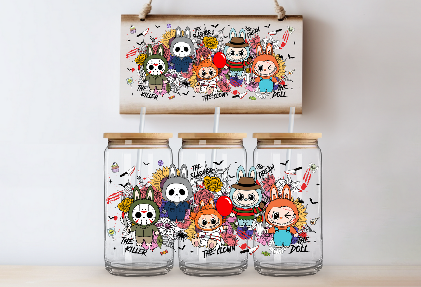 "Halloween LaBu" Uv-Transfer