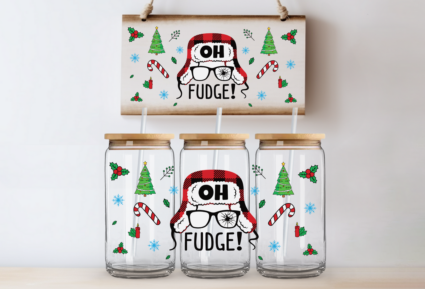 " Oh Fudge" Uv-Transfer