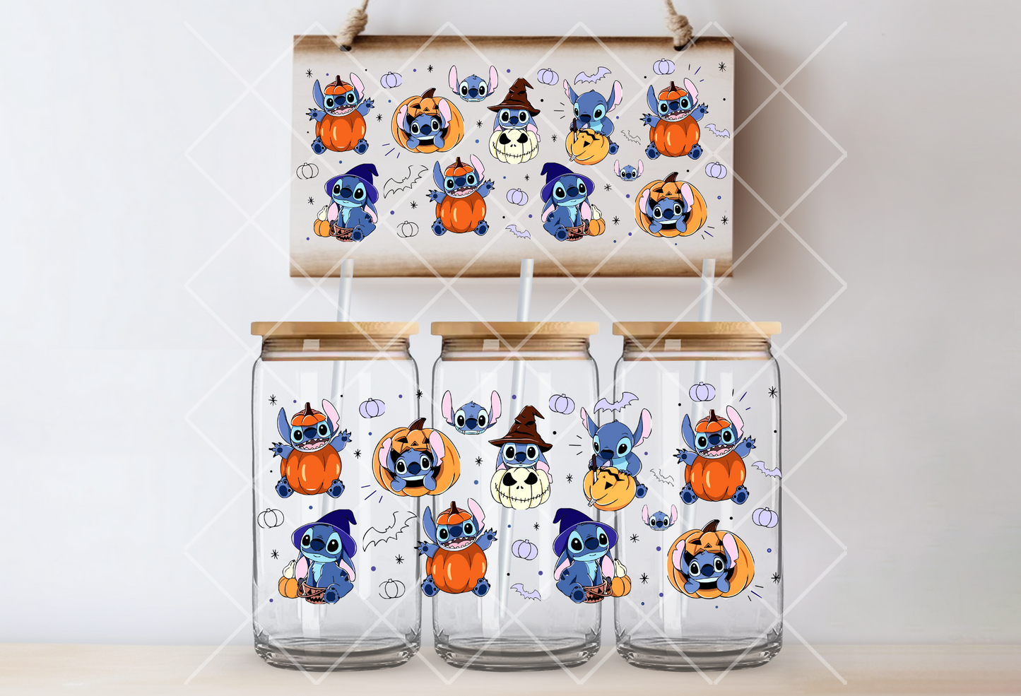 "Halloween Character" Uv-Transfer