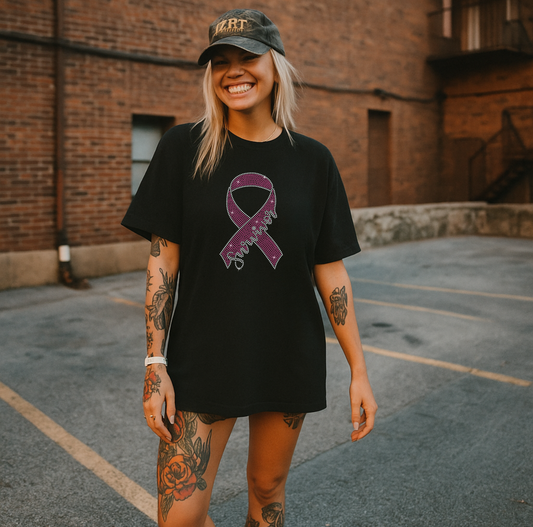 "Surivor" Spangle Transfer