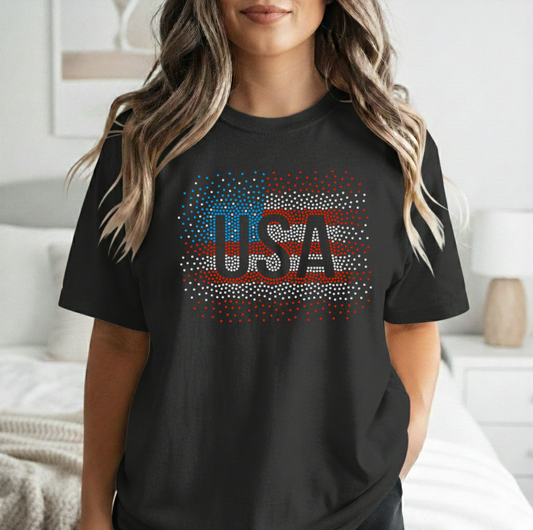 "USA" Spangle Transfer